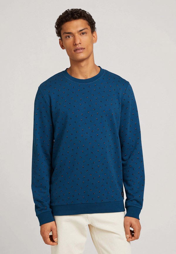 

Свитшот Tom Tailor Denim, Синий