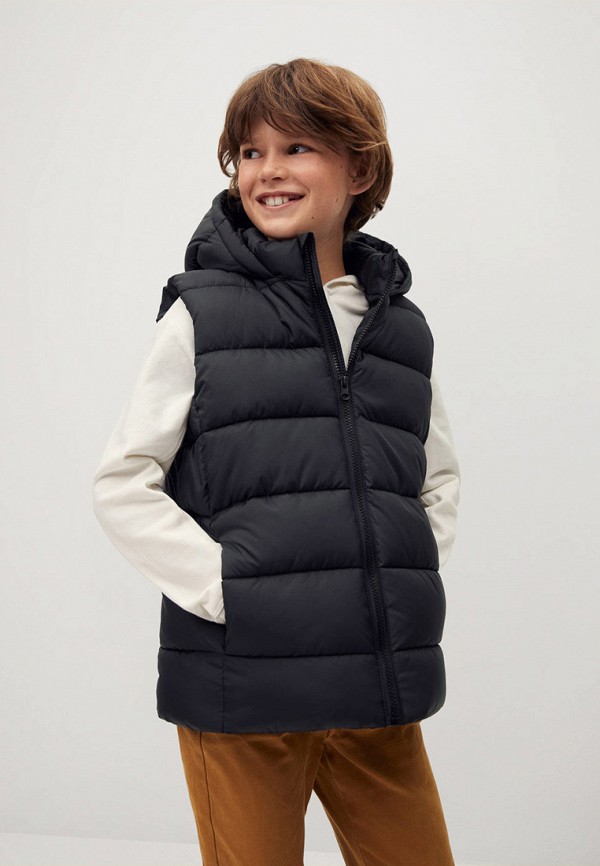 фото Жилет утепленный mango kids