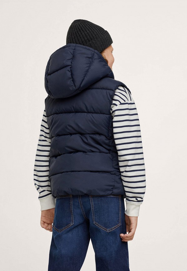 фото Жилет утепленный mango kids