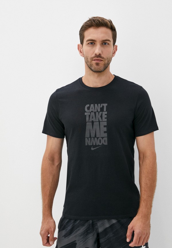

Футболка спортивная Nike, Серый, NIKE S/S DRI-FIT TEE