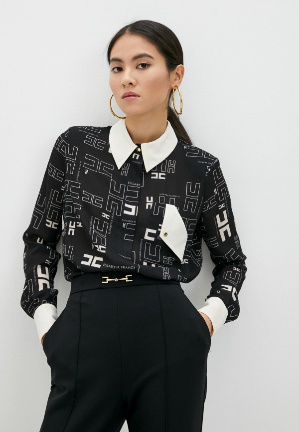 

Блуза Elisabetta Franchi, Черный