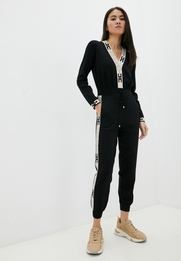 

Комбинезон Elisabetta Franchi, Черный, Elisabetta Franchi RTLAAS870901