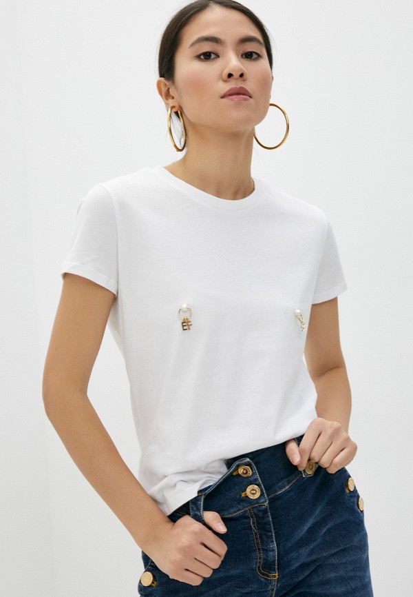 

Футболка Elisabetta Franchi, Белый, Elisabetta Franchi RTLAAS871201