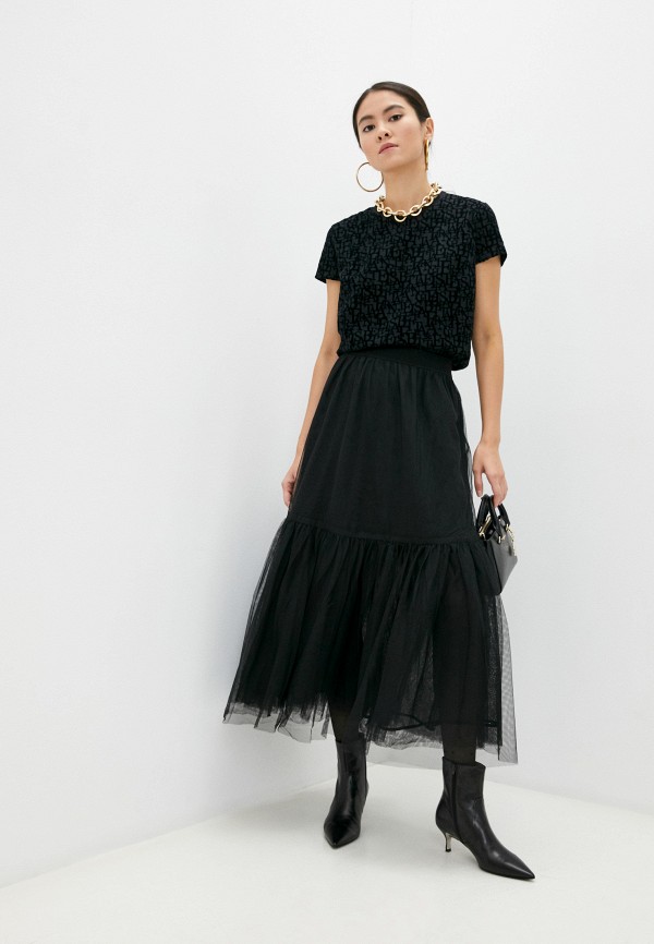 

Футболка Elisabetta Franchi, Черный