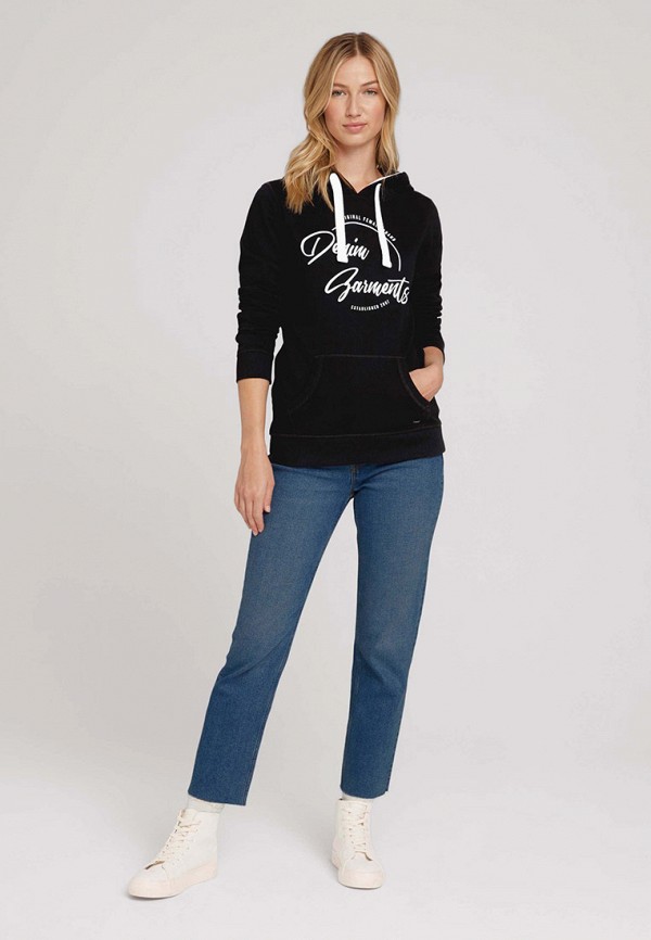 

Худи Tom Tailor Denim, Черный, Tom Tailor Denim RTLAAS906501
