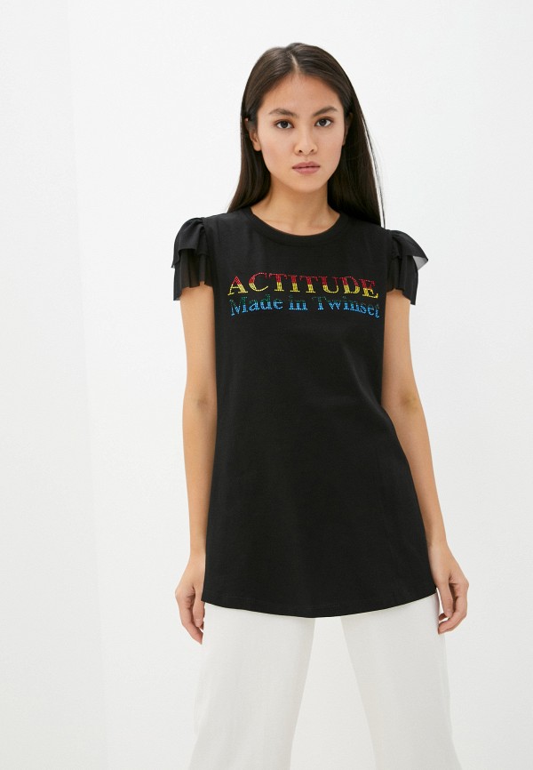 

Футболка Twinset Milano, Черный, ACTITUDE
