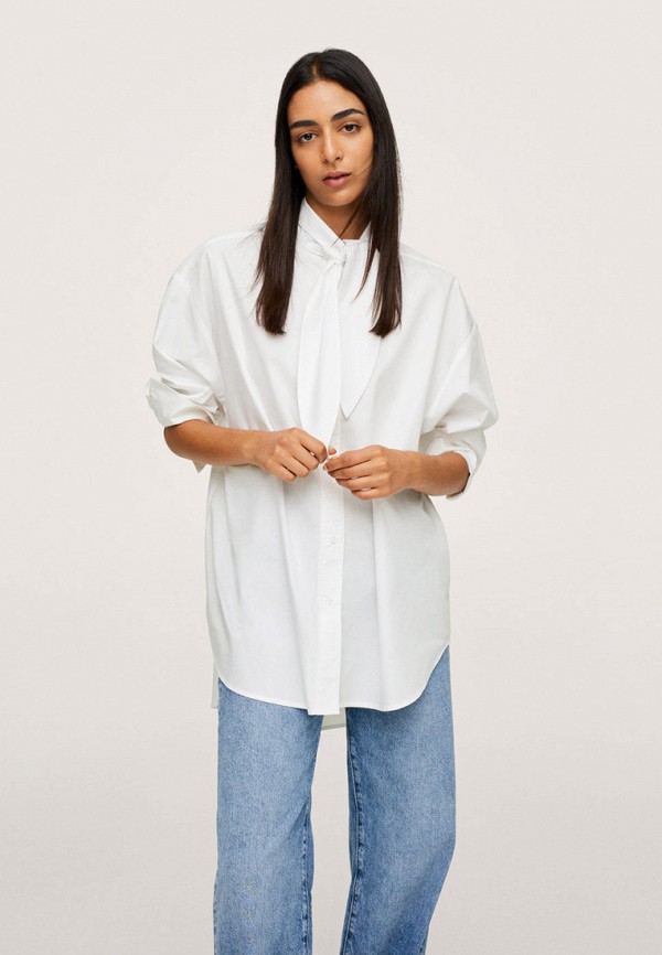 

Блуза Mango, Белый, Mango RTLAAS923401
