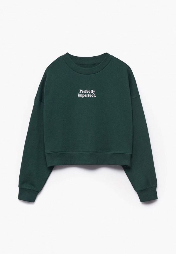 

Свитшот Mango Kids, Зеленый, PERFECT