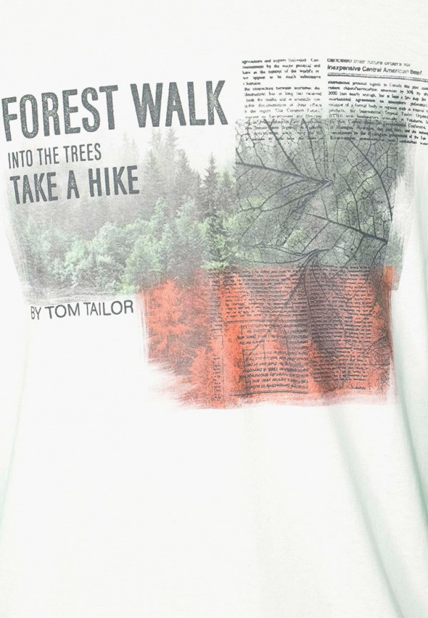 

Футболка Tom Tailor, Белый, Tom Tailor RTLAAS942601