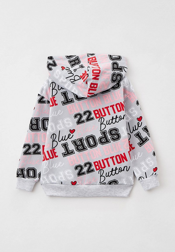 фото Толстовка button blue