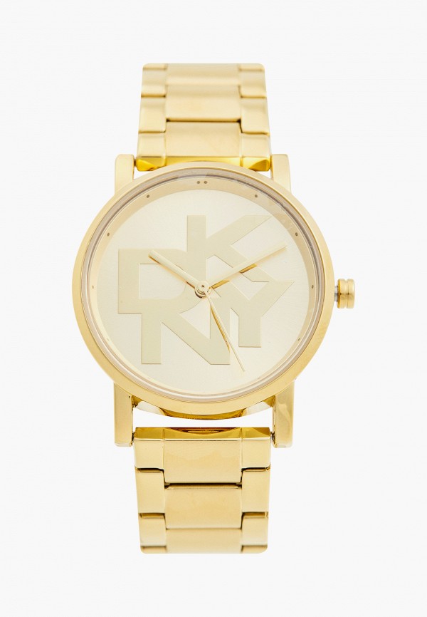 Часы DKNY золотого цвета