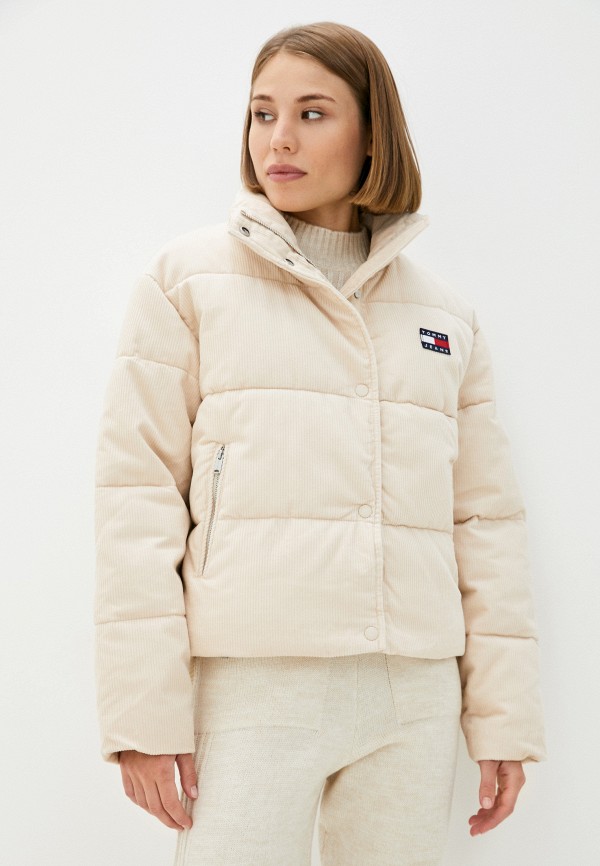 

Куртка утепленная Tommy Jeans, Бежевый