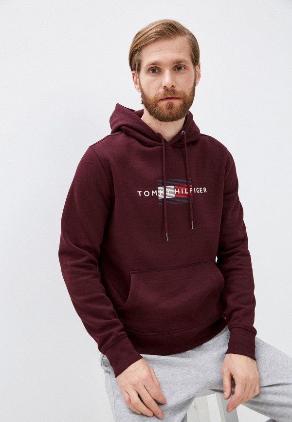 

Худи Tommy Hilfiger, Бордовый