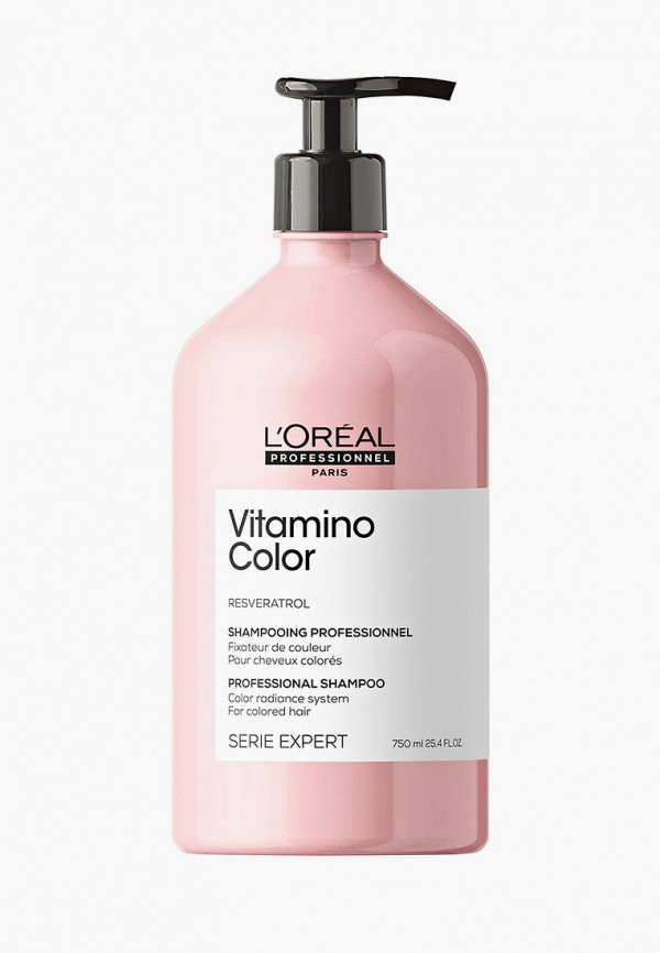 

Шампунь L'Oreal Professionnel, Serie Expert Vitamino Color для окрашенных волос, 750 мл