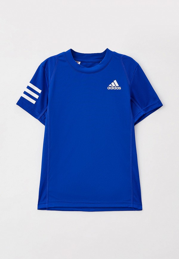 

Футболка спортивная adidas, Синий, B CLUB 3STR TEE