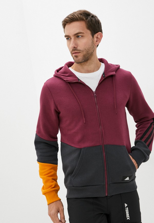 

Толстовка adidas, Бордовый, adidas RTLAAS990501