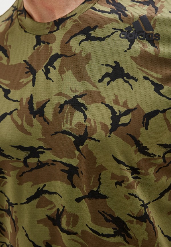 

Футболка спортивная adidas, Хаки, CAMO TEE