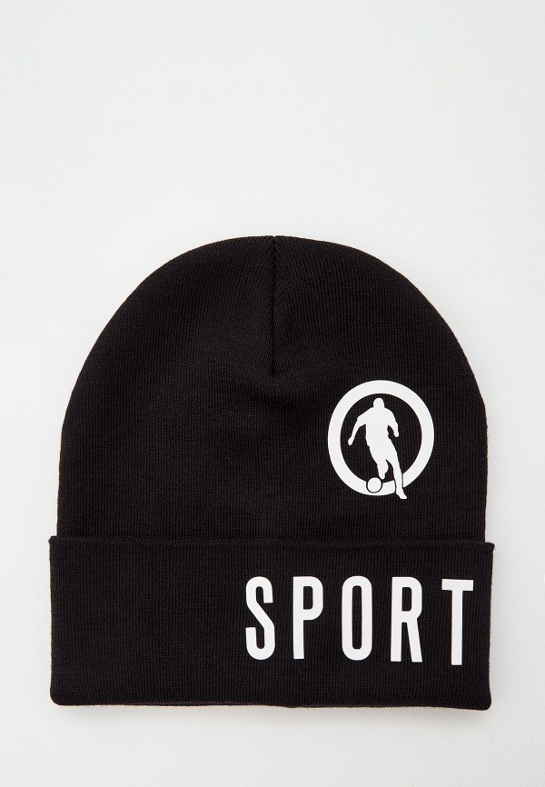 

Шапка Bikkembergs, Черный, BLACK LOGO WHITE