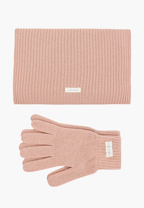 Шарф и перчатки Calvin Klein
