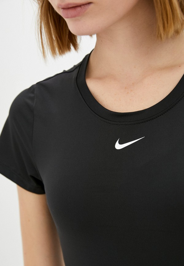 

Футболка спортивная Nike, Черный, W NK ONE DF SS SLIM TOP