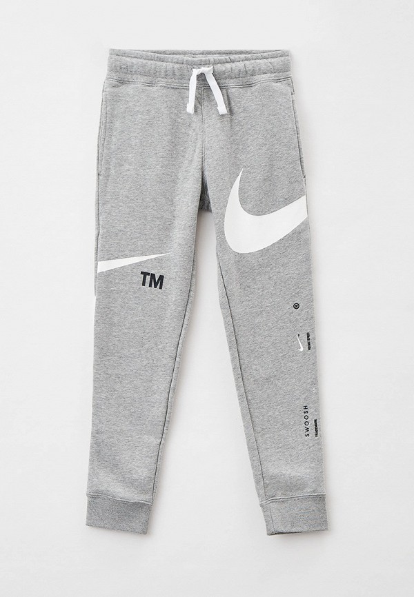 

Брюки спортивные Nike, Серый, B NSW FLC SWOOSH PANT