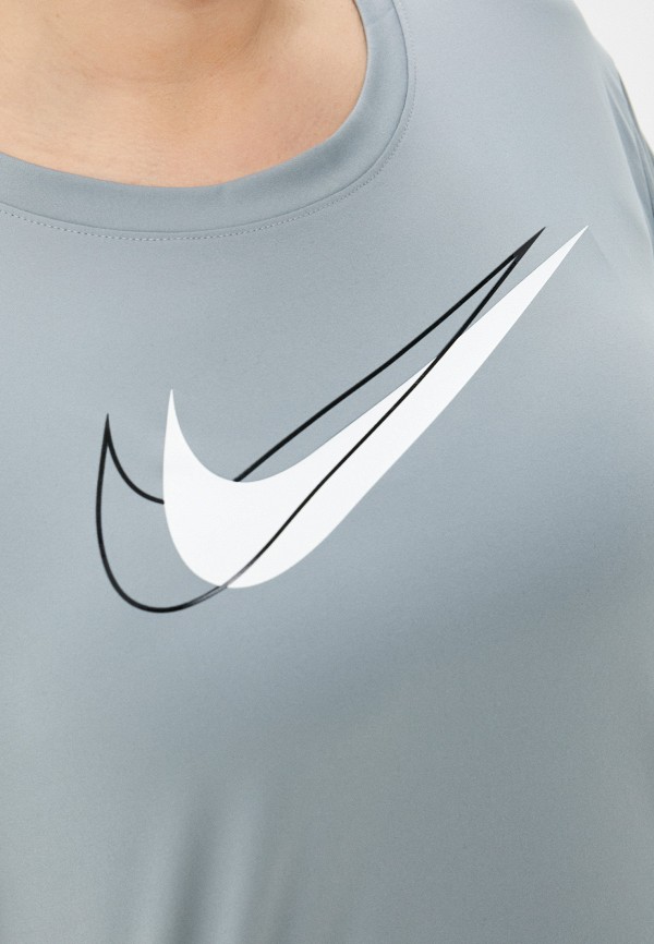 

Футболка спортивная Nike, Серый, W NK DF SWSH RUN TOP SS PLUS