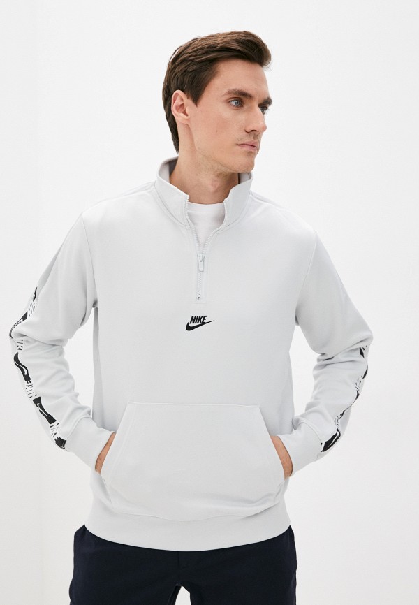 

Олимпийка Nike, Серый, M NSW REPEAT PK HZ TOP