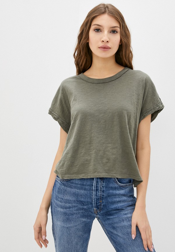 

Футболка Free People, Хаки, Free People RTLAAT057201