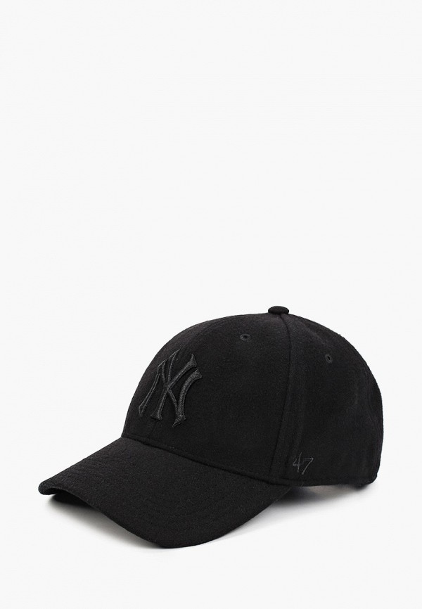 

Бейсболка '47 Brand, Черный, MLB New York Yankees MELTON SNAP MVP