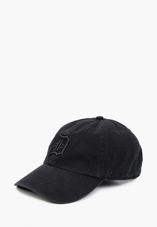 

Бейсболка '47 Brand, Черный, MLB Detroit Tigers CLEAN UP