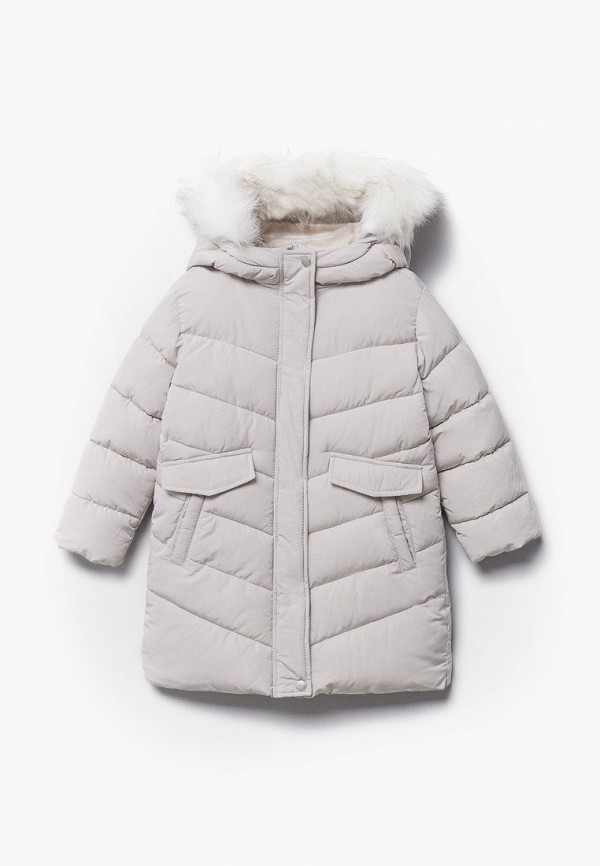 

Куртка утепленная Mango Kids, Серый, Mango Kids RTLAAT081501