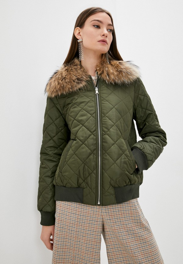 

Куртка утепленная Twinset Milano, Хаки, Twinset Milano RTLAAT081801