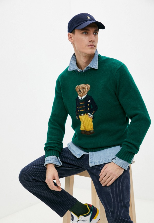 

Джемпер Polo Ralph Lauren, Зеленый, Polo Ralph Lauren RTLAAT088802