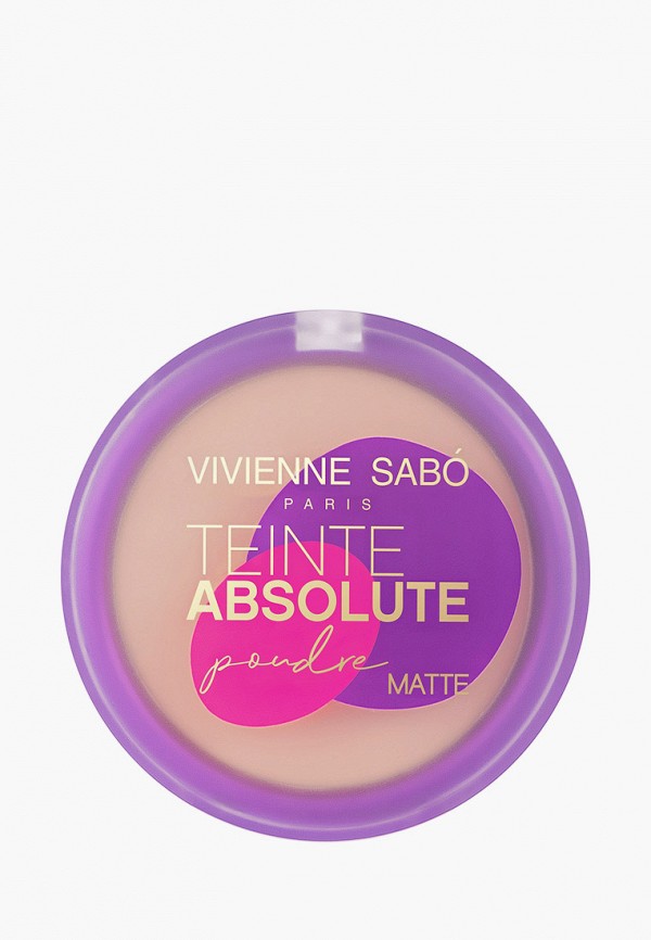 

Пудра Vivienne Sabo, Бежевый, компактная матирующая Teinte Absolute matte тон 04