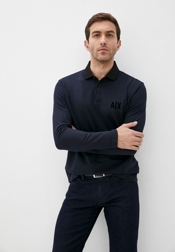 

Поло Armani Exchange, Синий, Armani Exchange RTLAAT157801