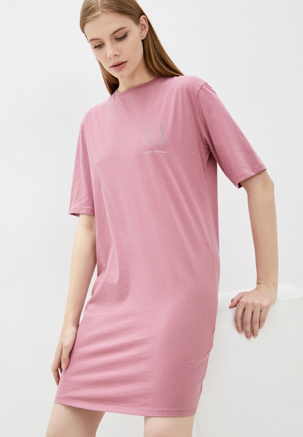 

Платье Armani Exchange, Розовый, Armani Exchange RTLAAT159001