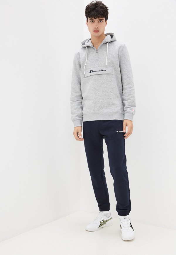

Худи Champion, Серый, LEGACY AMERICAN CLASSICS Hooded Half Zip Sweatshirt
