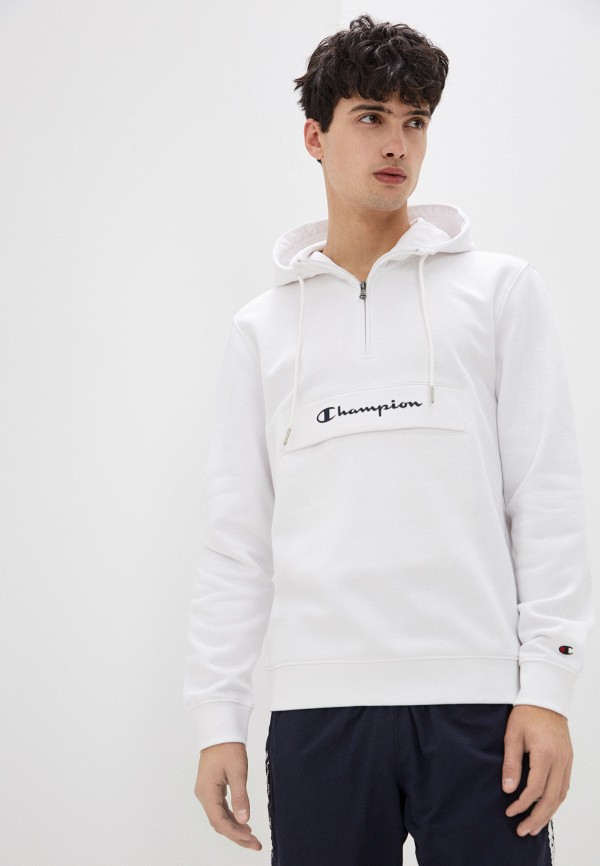

Худи Champion, Белый, LEGACY AMERICAN CLASSICS Hooded Half Zip Sweatshirt