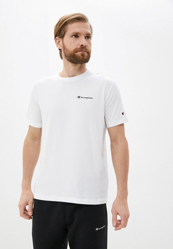 

Футболка Champion, Белый, LEGACY COLOR BLOCK Crewneck T-Shirt