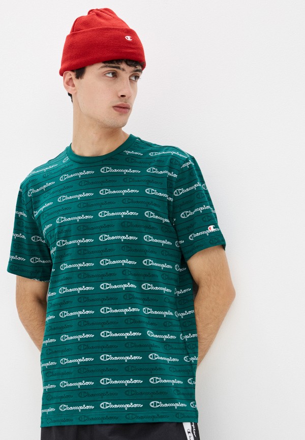 

Футболка Champion, Зеленый, LEGACY AMERICAN TAPE Crewneck T-Shirt