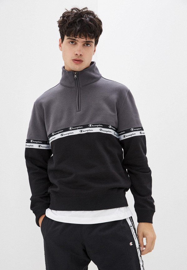 

Олимпийка Champion, Черный, LEGACY AMERICAN TAPE Half Zip Sweatshirt