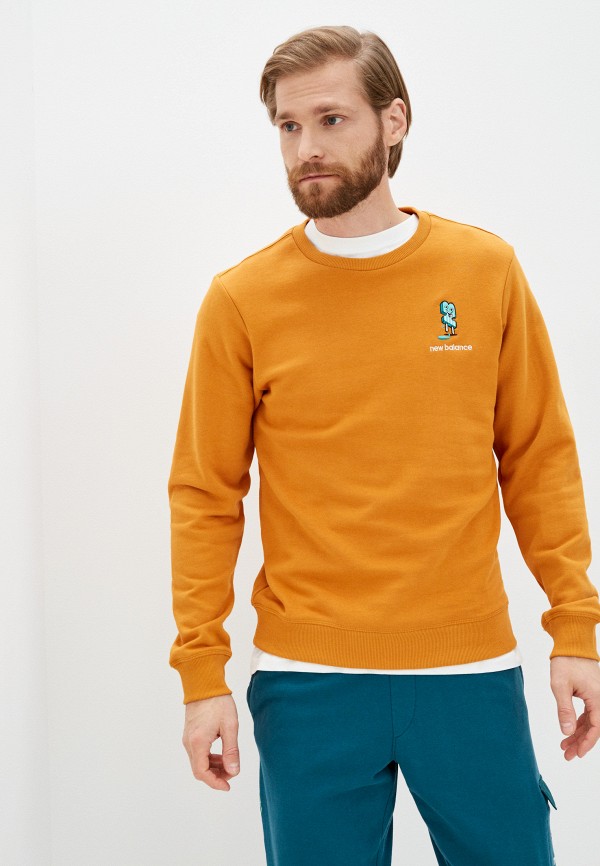 

Свитшот New Balance, Оранжевый, NB Athletics Minimize Crew