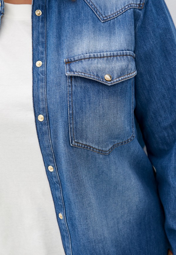 фото Рубашка джинсовая marina rinaldi sport