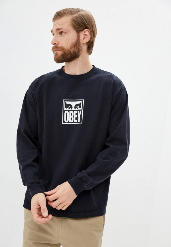 

Лонгслив Obey, Черный