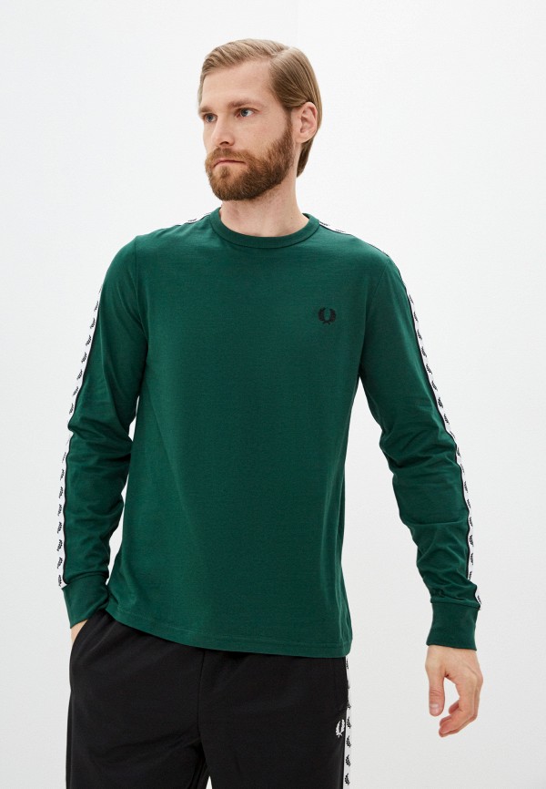 

Лонгслив Fred Perry, Зеленый