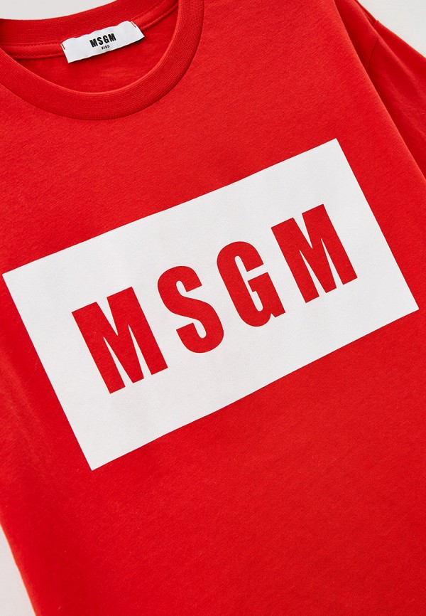 Футболка для мальчика MSGM Kids MS027669 Фото 3