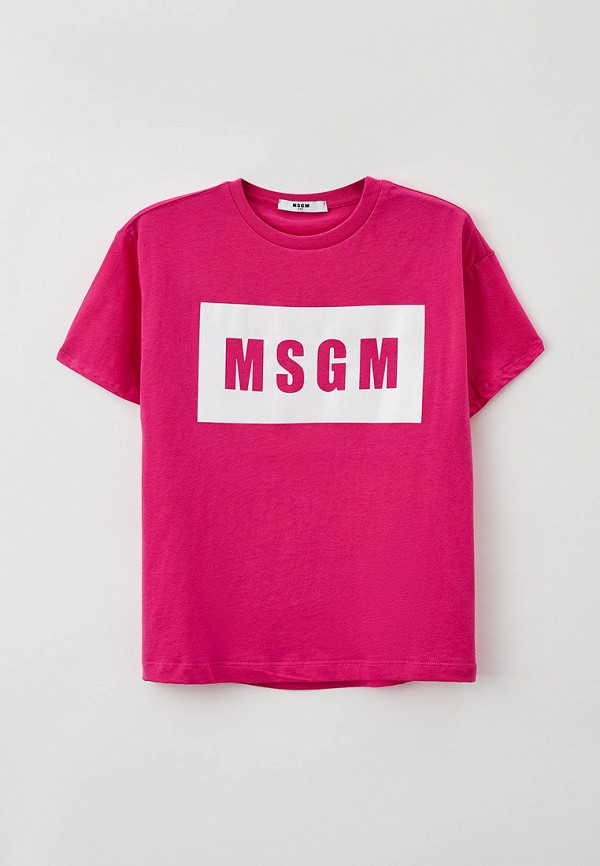 

Футболка MSGM Kids, Фуксия, MSGM Kids RTLAAT260301