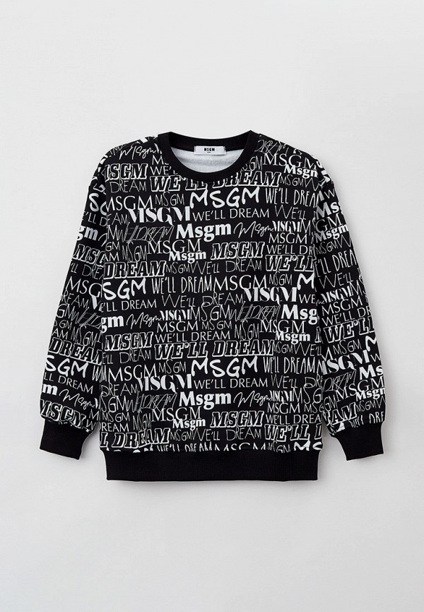 

Свитшот MSGM Kids, Черный, MSGM Kids RTLAAT262001