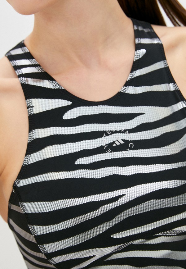 

Топ спортивный adidas by Stella McCartney, Серебряный, ASMC CROP MET