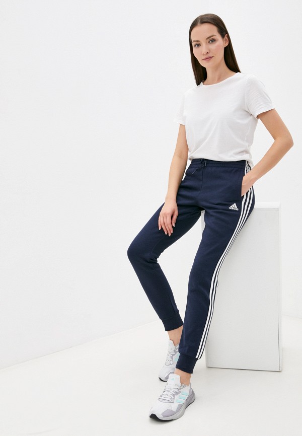 

Брюки спортивные adidas, Синий, W 3S FL C PT